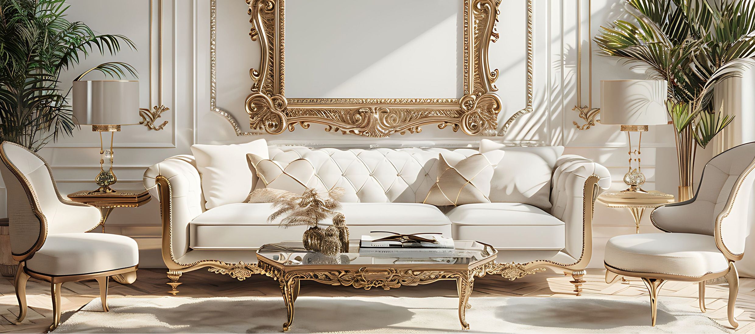 Regencycore flooring and decor ideas